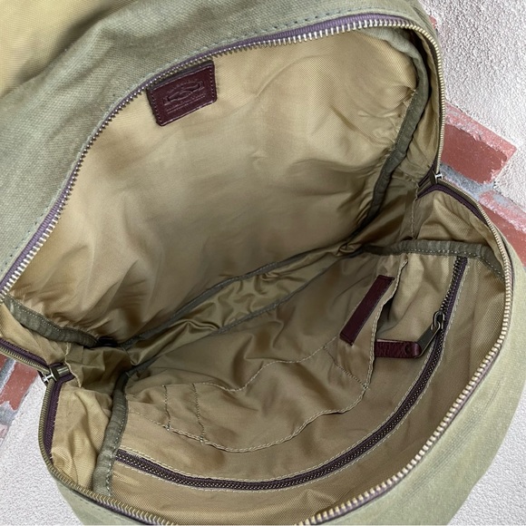 🆕 Mission Mercantile Leather Goods CAMPAIGN WAXED CANVAS BACKPACK | All Purpose - Picture 14 of 15